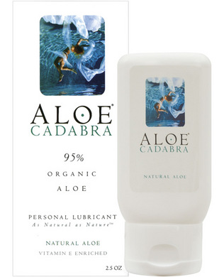 Aloe Cadabra Organic Lube Natural 2.5 oz - Click Image to Close