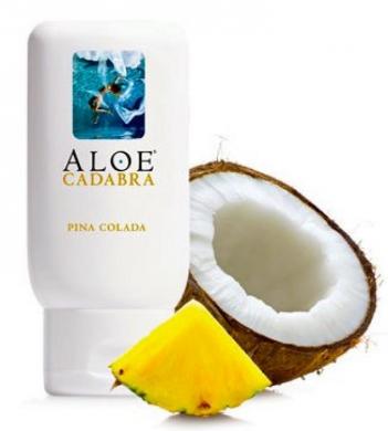 Aloe Cadabra Organic Lube Pina Colada 2.5 oz - Click Image to Close