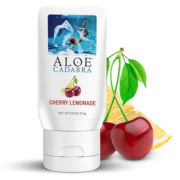 Aloe Cadabra Organic Lube Cherry Lemonade 2.5 Oz - Click Image to Close