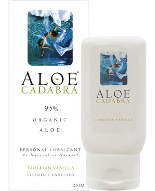 Aloe Cadabra Organic Lube Vanilla 2.5 oz - Click Image to Close