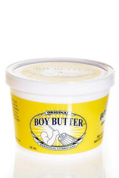 Boy Butter Original Lubricant 16oz Tub - Click Image to Close