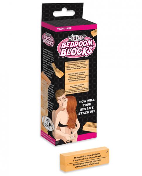 Strip Bedroom Blocks Game Travel Size - Click Image to Close