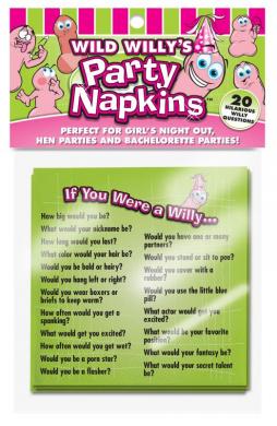 Wild Willy's Party Napkins - Click Image to Close