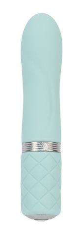 Pillow Talk Flirty Vibe with Swarovski Crystal Teal - Click Image to Close