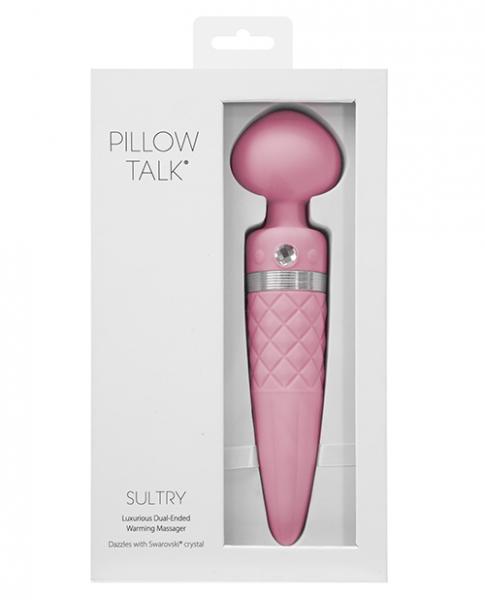 Pillow Talk Sultry Rotating Wand Pink