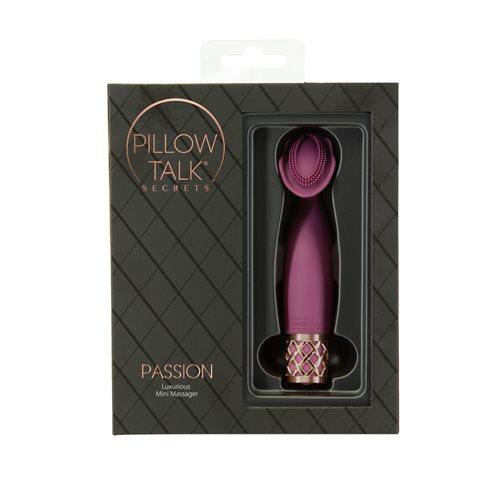 Pillow Talk Secrets Passion Massager Wine - Click Image to Close