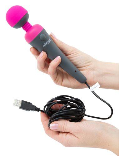 Palm Power Plug & Play Pink Body Massager