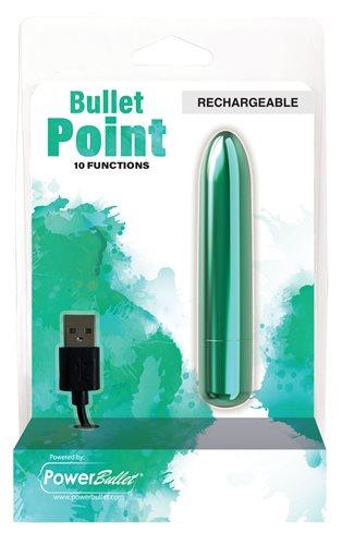 Power Bullet 4 Bullet Point 10 Function Bullet Teal " - Click Image to Close