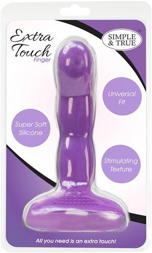 Extra Touch Finger Dong Purple