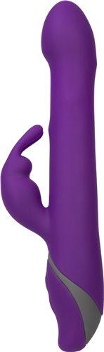 Commotion Rhumba Purple Rabbit Vibrator - Click Image to Close