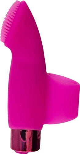 Naughty Nubbies Pink Finger Vibrator - Click Image to Close