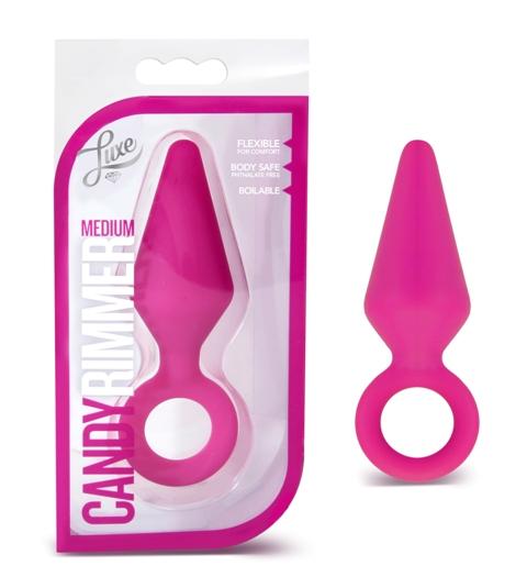 Candy Rimmer Fuchsia Medium Butt Plug