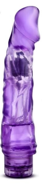 B Yours Vibe 6 Purple Realistic Vibrator - Click Image to Close