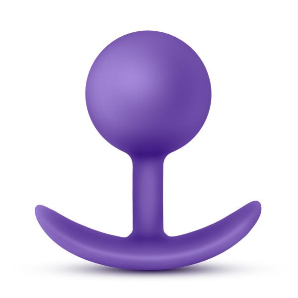 Luxe Wearable Vibra Plug Purple - Click Image to Close