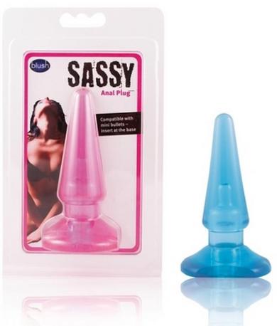 Sassy Anal Plug Blue