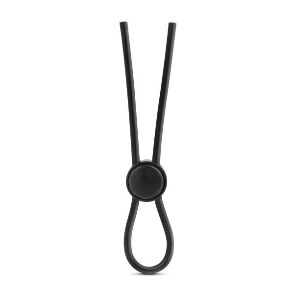 Stay Hard Silicone Loop Cock Ring Black