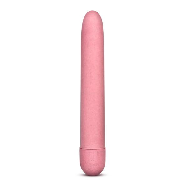 Gaia Biodegradable Vibrator Eco Coral Pink - Click Image to Close