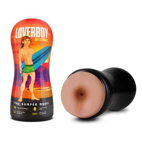 Loverboy The Surfer Dude Self Lubricating Stroker Beige