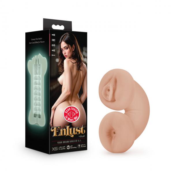 Enlust Tasha Soft & Wet Glow In The Dark Stroker Beige