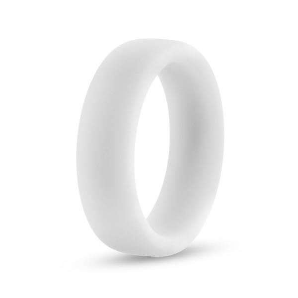 Performance Silicone Glo Cock Ring White Glow - Click Image to Close