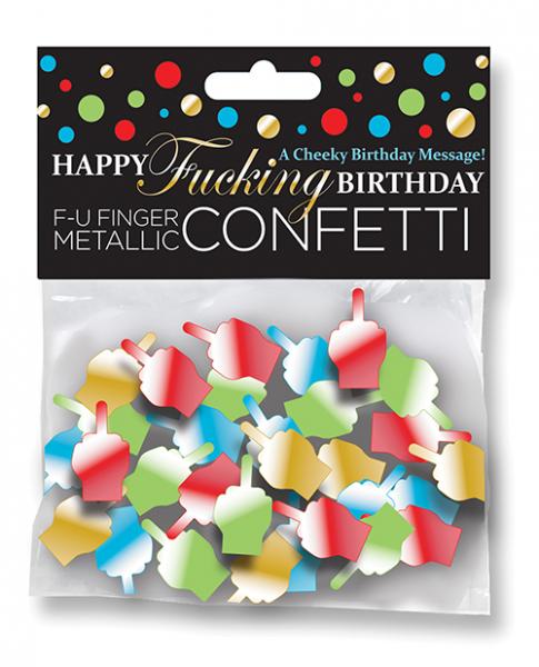 Happy F*ing Birthday Confetti - Click Image to Close