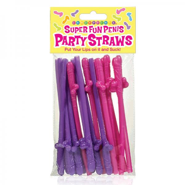 Super Fun Penis Party Straws - Click Image to Close