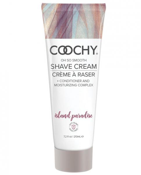 Coochy Shave Cream Island Paradise 7.2oz - Click Image to Close