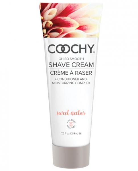 Coochy Shave Cream Sweet Nectar 7.2oz - Click Image to Close