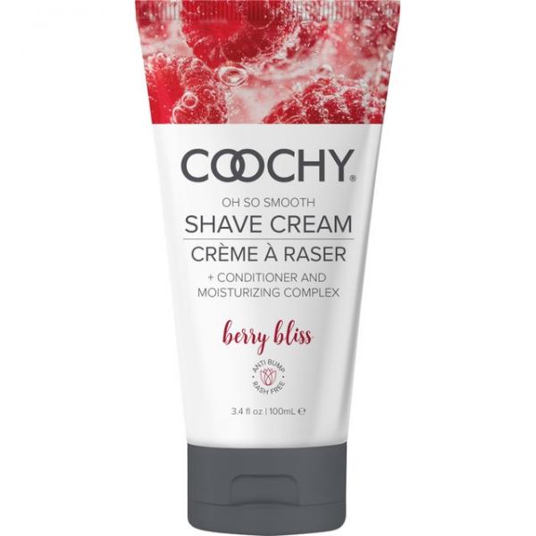 Coochy Shave Cream Berry Bliss 3.4 Oz - Click Image to Close