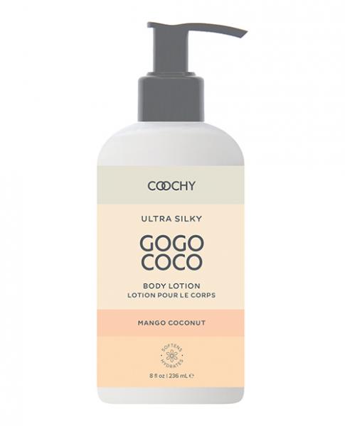 Coochy Ultra Silky Body Lotion Mango Coconut 8 Oz - Click Image to Close