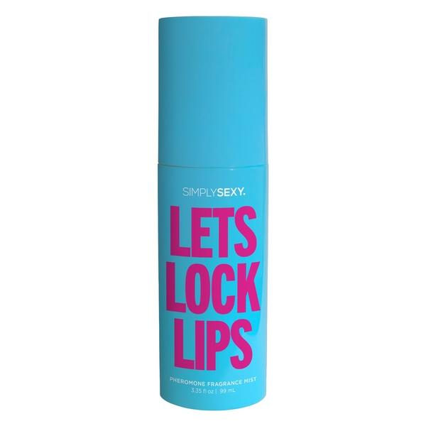 Simply Sexy Pheromone Body Mist Lets Lock Lips 3.35 Fl Oz - Click Image to Close