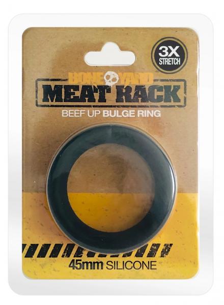 Meat Rack Cock Ring Black - Click Image to Close