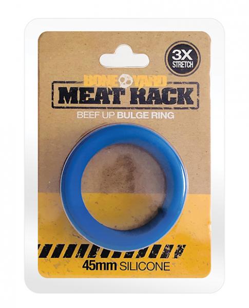 Meat Rack Cock Ring Blue - Click Image to Close