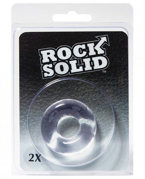 Rock Solid 2" Clear Donut Ring - Click Image to Close