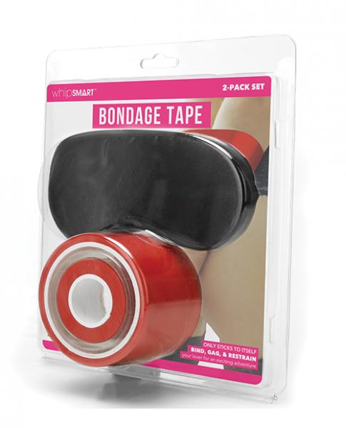 Whipsmart Bondage Tape - Red - Click Image to Close