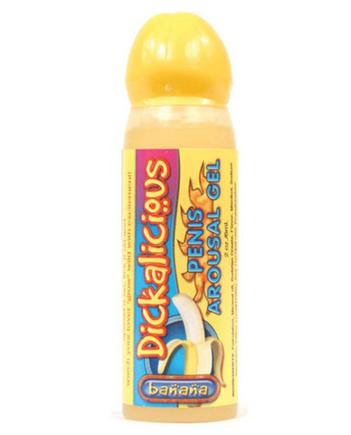 Dickalicious arousal gel banana