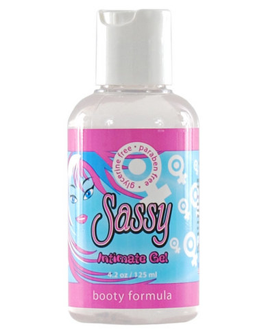 Sliquid sassy booty lube glycerine and paraben free - 4.2 oz