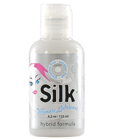 Sliquid silk hybrid lube glycerine and paraben free - 4 oz