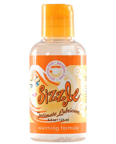 Sliquid sizzle warming lube glycerine and paraben free - 4.2 oz