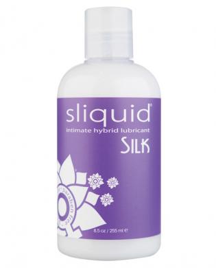 Sliquid silk hybrid lube glycerine and paraben free - 8.5 oz bottle