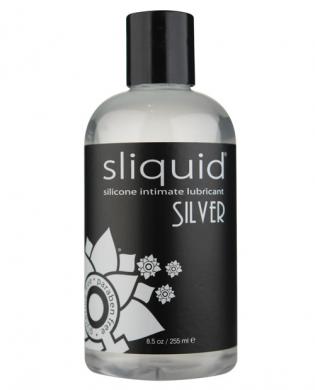 Sliquid Silver Silicone Lube Glycerine and Paraben Free - 8.5 oz Bottle