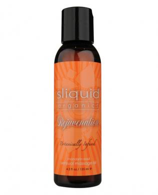 New sliquid organics rejuvenate massage oil 4.2 oz