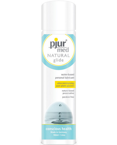 Pjur med natural glide - 3.4 oz bottle