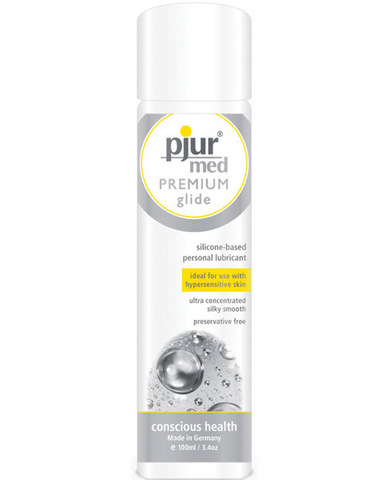 Pjur med premium glide - 3.4 oz bottle - Click Image to Close