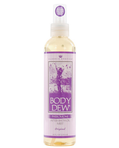 Body dew moisturizing after bath oil mist w/pheromones - 8 oz or