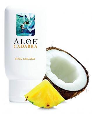 Aloe cadabra organic lubricant - pina colada 2.5 oz bottle