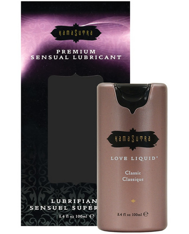 Kama sutra love liquid light water based lube 3.4 oz