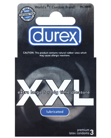 Durex xxl 3 pack