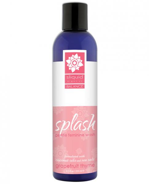 New Sliquid Splash Feminine Wash - 8.5 Oz Grapefruit Thyme