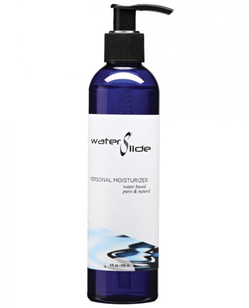 Water slide personal lubricant w/carrageenan - 4 oz bottle